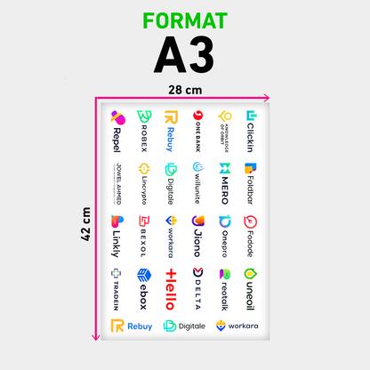 Feuille De Transfert DTF - Taille A3 - Sprint Transfert