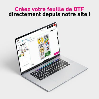 Éditeur de feuille DTF - Délais EXPRESS - Sprint Transfert