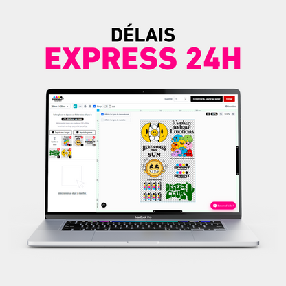 Éditeur de feuille DTF - Délais Express 24h